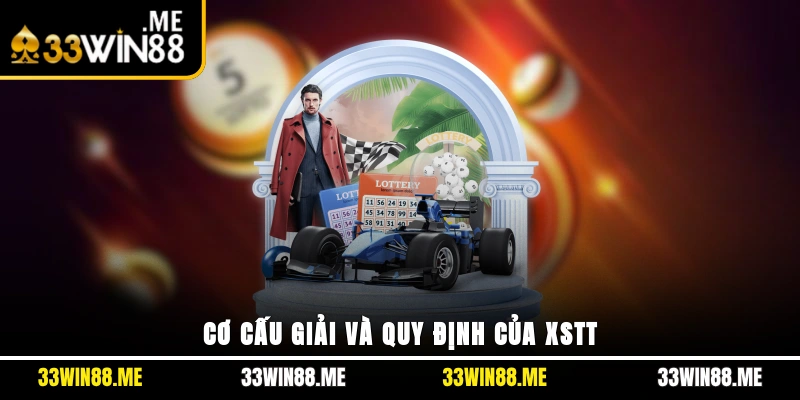 Cơ cấu giải và quy định của XSTT