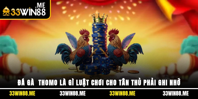 Đá Gà Thomo Là Gì? Luật Chơi Cho Tân Thủ Phải Ghi Nhớ
