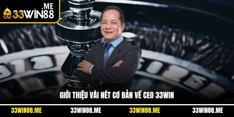 Giới thiệu vài nét cơ bản về CEO 33WIN